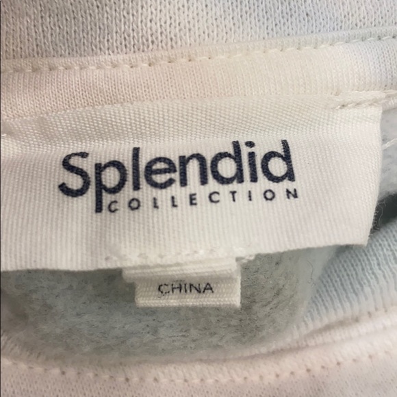 Splendid Tie Dye Cropped Sweatshirt - Picture 6 of 10